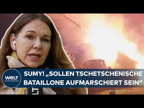 PUTINS KRIEG: Tschetschenische Bataillone bei Sumy! Hier ist ukrainische Verteidigung unter Druck