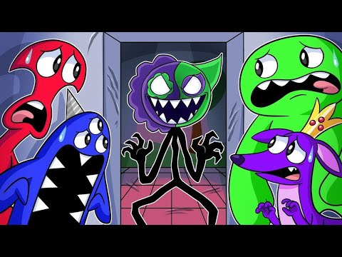 L’INVASIONE COLORATA DEGLI STIKERMAN! [Garten of banban 4]