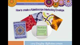 Kaleidoscope Interlocking Envelope