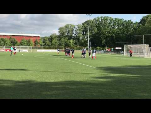 Vrije bal Freddy de Grooth vs SC Stadspark