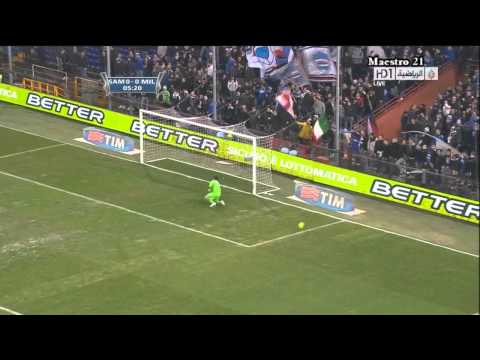 Emanuelson vs Sampdoria - 26/01/2011