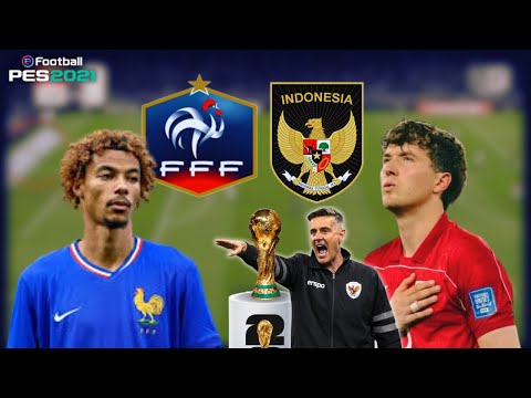 FINAŁ MISTRZOSTW ŚWIATA! REPREZENTACJA FRANCJI VS INDONEZJI | MISTRZOSTWA ŚWIATA FIFA 2026 | PES ...