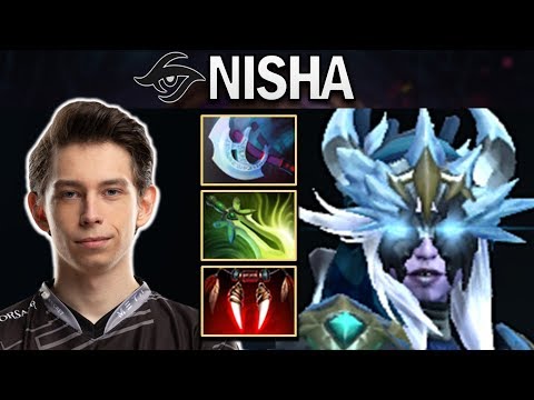 SECRET.NISHA SHOWS US HOW TO USE DROW RANGER - DOTA 2 7.24 GAMEPLAY