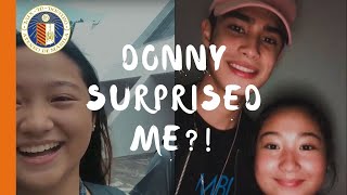First day in Ateneo + Donny Pangilinan Surprise | VLOG 002