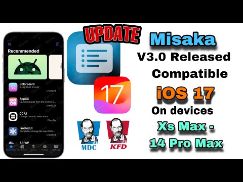 Update Misaka v3.0 Released | Work iOS 17 - iOS 15 Non-Jailbreak for  iPhone Xs Max - 14 Pro Max