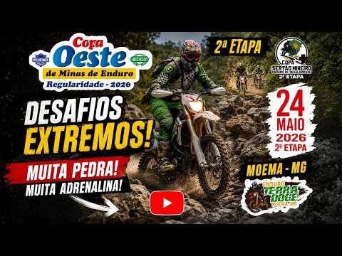 Os Pilotos Sofreram Nesse Trecho! 🪨 2ª Etapa Copa Oeste de Minas – Moema