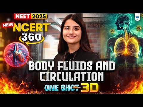 NEET 2025 Biology: Body Fluids and Circulation 3D | One Shot | NCERT 360° Word-by-Word | Seep Pahuja