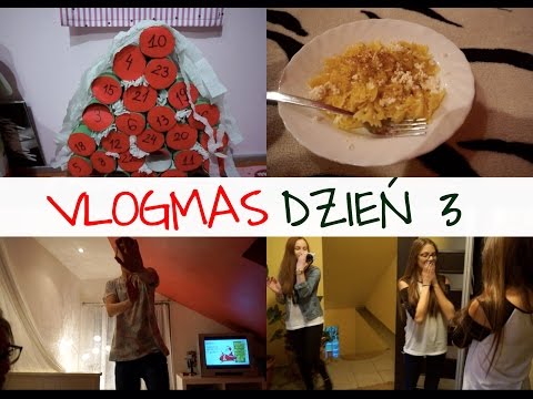 VLOGMAS DZIEŃ 3 (nagrywanie u Pauliny)