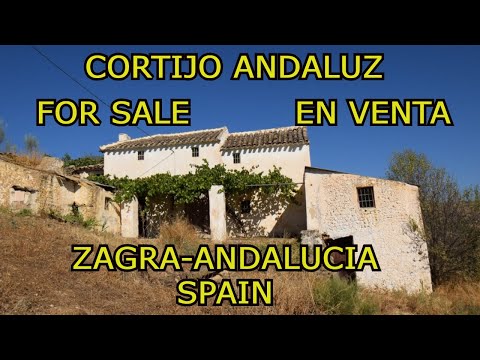 88.000€--COUNTRY HOUSE CORTIJO ANDALUZ FOR SALE IN ZAGRA, ANDALUSIA, SPAIN