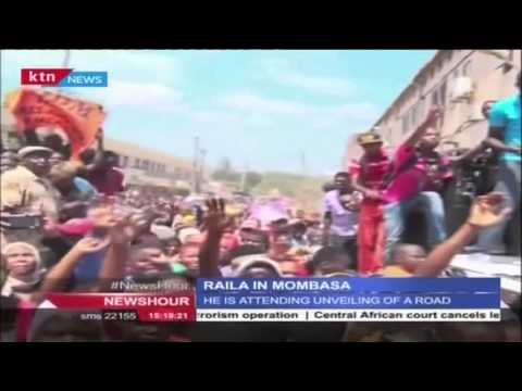 TURNING TABLES: Raila Odinga and mammoth crowd turn Mombasa into a sea of humanity