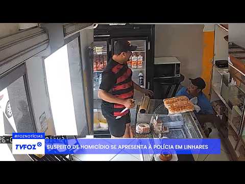 Suspeito de homicídio se apresenta à polícia em Linhares