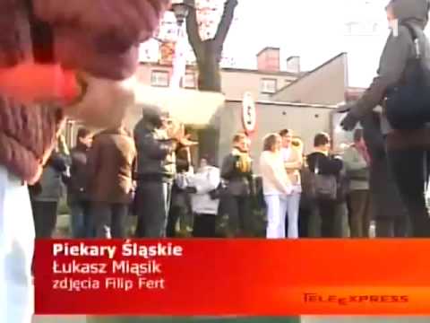 04 11 2009 TVP 1 Strajk w szpitalu miejskim w Piekarach Śląskich