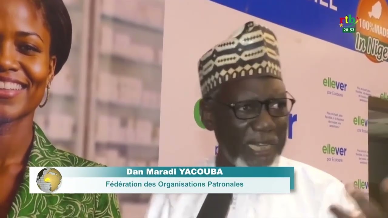 AES Actualités : des personnalités visitent les stands du Salon 100% made in Niger