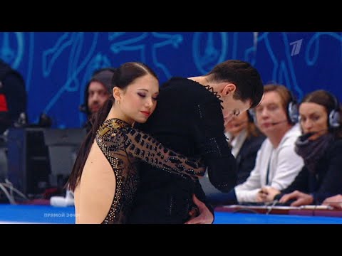Аннабель Морозова - Андрей Багин. Произвольный танец. Танцы на льду. Кубок Первого канала 2021