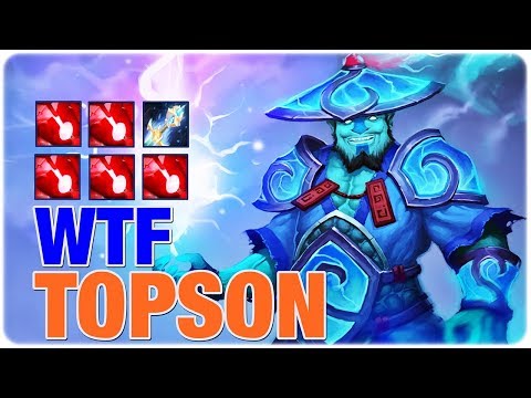 Storm Spirit Topson 5x Bloodstone & Kaya WTF Crazy Build Dota 2 7.20d