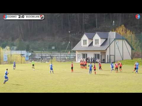 Skrót meczu: Ogniwo Piwniczna-Zdrój - Budowlani Jazowsko 5:1(2:0) 23.04.2017r