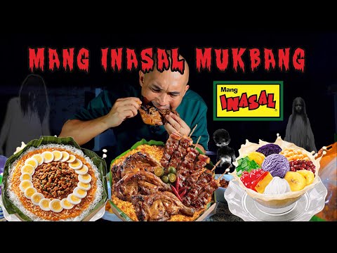 MANG INASAL SOLO MUKBANG SA SEMENTERYO | HALLOWEEN SPECIAL @manginasalph #KaingMangInasal