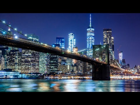 Calming Evening Jazz - Relaxing background music with calm city skyline (World Sounds and Focus)