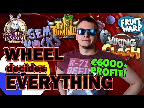 INSANE HOT RUN SLOT COMPILATION with Slots chosen from Wheel!