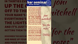 Joni Mitchell - “For The Roses”