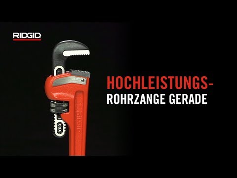 RIDGID Hochleistungsrohrzangen gerade