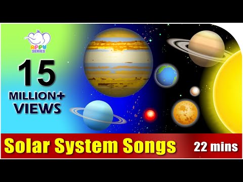 Songs on the Solar System in Ultra HD (4K) Video