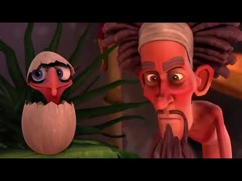 Animated Short Eggs Change - 3d Animated Short Film - Rango= Between a Hawk and a Glass Place Scene.