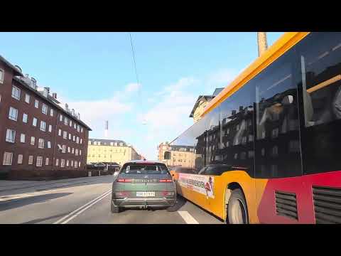 Glostrup To Frederiksberg and Copenhagen - A Drive Through Copenhagen’s Suburbs