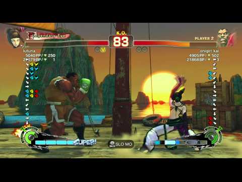 SSFIVAE~ Juri (Lutuna) vs.  Balrog (onigirl kai) HD