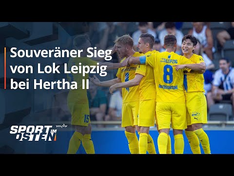 Tore am Fließband: Lok Leipzig schenkt Hertha II ein halbes Dutzend ein | Sport im Osten