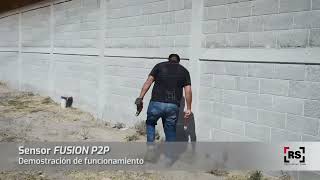 Field Text on a wall with Fusion P2P (Mexico)