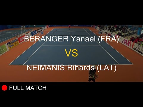BERANGER Yanael (FRA) VS NEIMANIS Rihards (LAT) - Open Super 12 Auray 2020