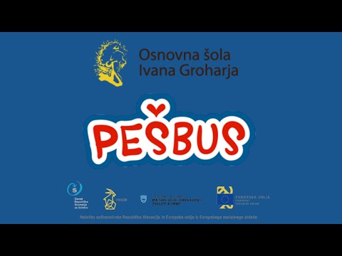 OŠ Ivana Groharja: Pešbus
