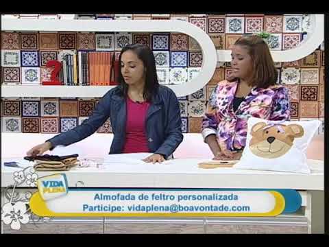 Artesanato - Almofada de feltro