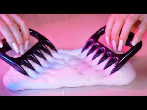 ASMR Slime Time! NO TALKING Satisfying Slime Triggers