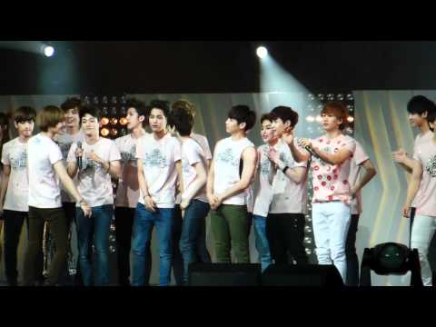 120520 SMTown LA -- Ending Part 1 [Kai focus]