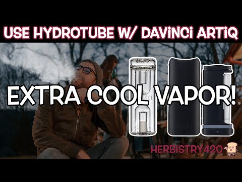 How-to Use The Hydrotube on Your Davinci Artiq Vaporizer | Herbistry420