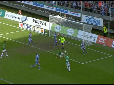 090521 Sammandrag från matchen GAIS-IFK Göteborg