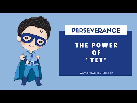 Teaching The Power of Yet - GKM011 - Growth Mindset for kids