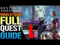 Destiny 2: Maelstrom FULL QUEST GUIDE! Lightfall (Season Of Defiance)