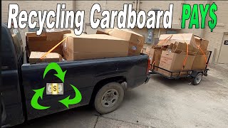 HOW MUCH CAN YOU MAKE Recycling Cardboard?