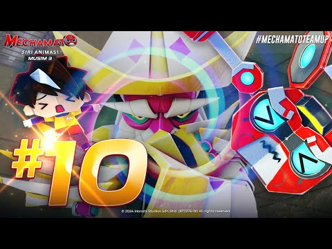 EP10 - Seni Roborigami | Mechamato Musim 3 (Bhs. Melayu & English)