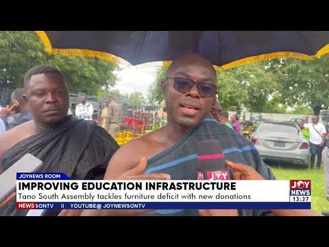 Improving education infrastructure: Tano South Assembly tackles furniture deficit with new donations