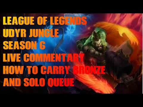 UDYR JUNGLE VS CHO GATH 6.2 SUPER FED HOW TO CARRY BRONZE