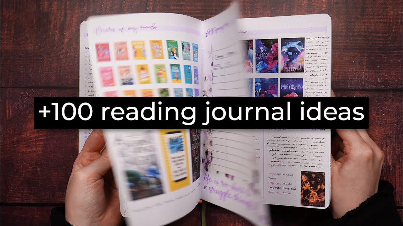 Reading journal ideas MARATHON 💜 +100 ideas for your journal