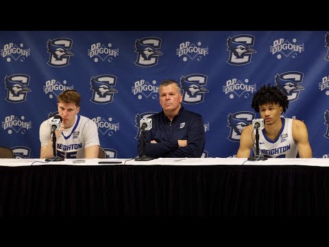 Full press conference after Creighton's win over Georgetown