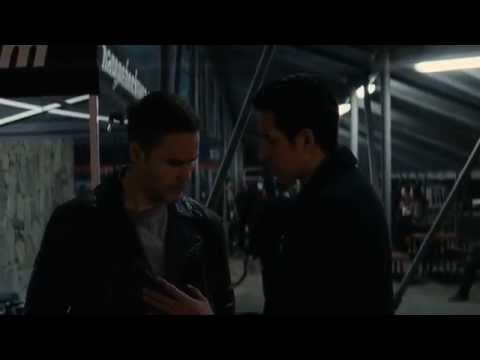 True Detective S2E3 Paul Woodrugh with his "friend"