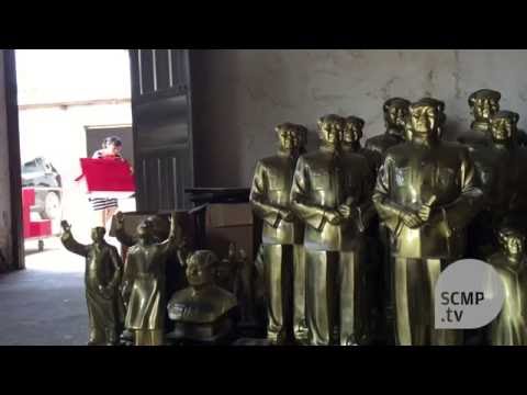 A construção das estátuas de Mao Zedong em Shaoshan