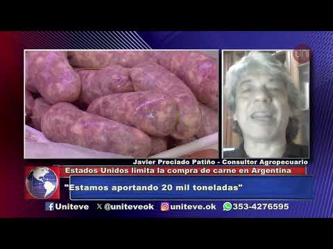 Estados Unidos limita la compra de carne en Argentina