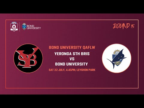 QAFLW ROUND 15 Yeronga v Bond University